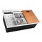 Nantucket Sinks 28In. Prep-Station Single Bowl Undermount Stainless Steel Kitchen Sink with Included Accessories SR-PS2-2818-16 - alternate 5